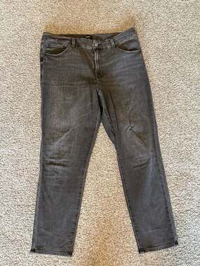 Express Conscious Edit Skinny High Rise Ultra Hyper Stretch Jeans in Faded Black